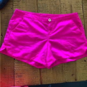 Lilly Pulitzer pink shorts